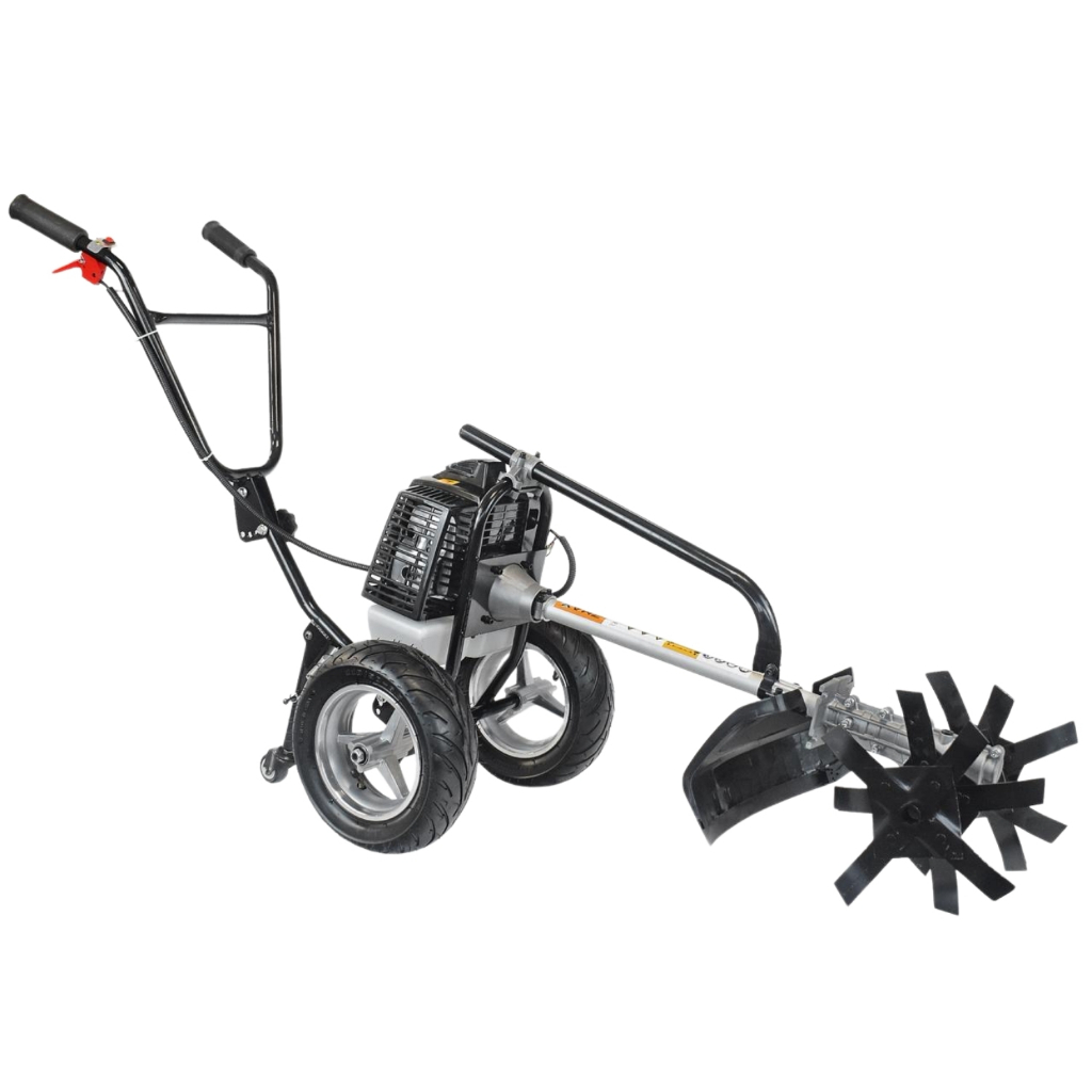 Motocultivador e Roçadeira Multifunção a Gasolina 2T 1,7HP 63CC