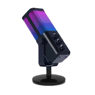 Microfone Condensador M7 USB Para Jogos Com Luz RGB , Mudo Rápido E Controle De Ganho PC PS5 PS4 Mac Pro em Oferta na Shopee