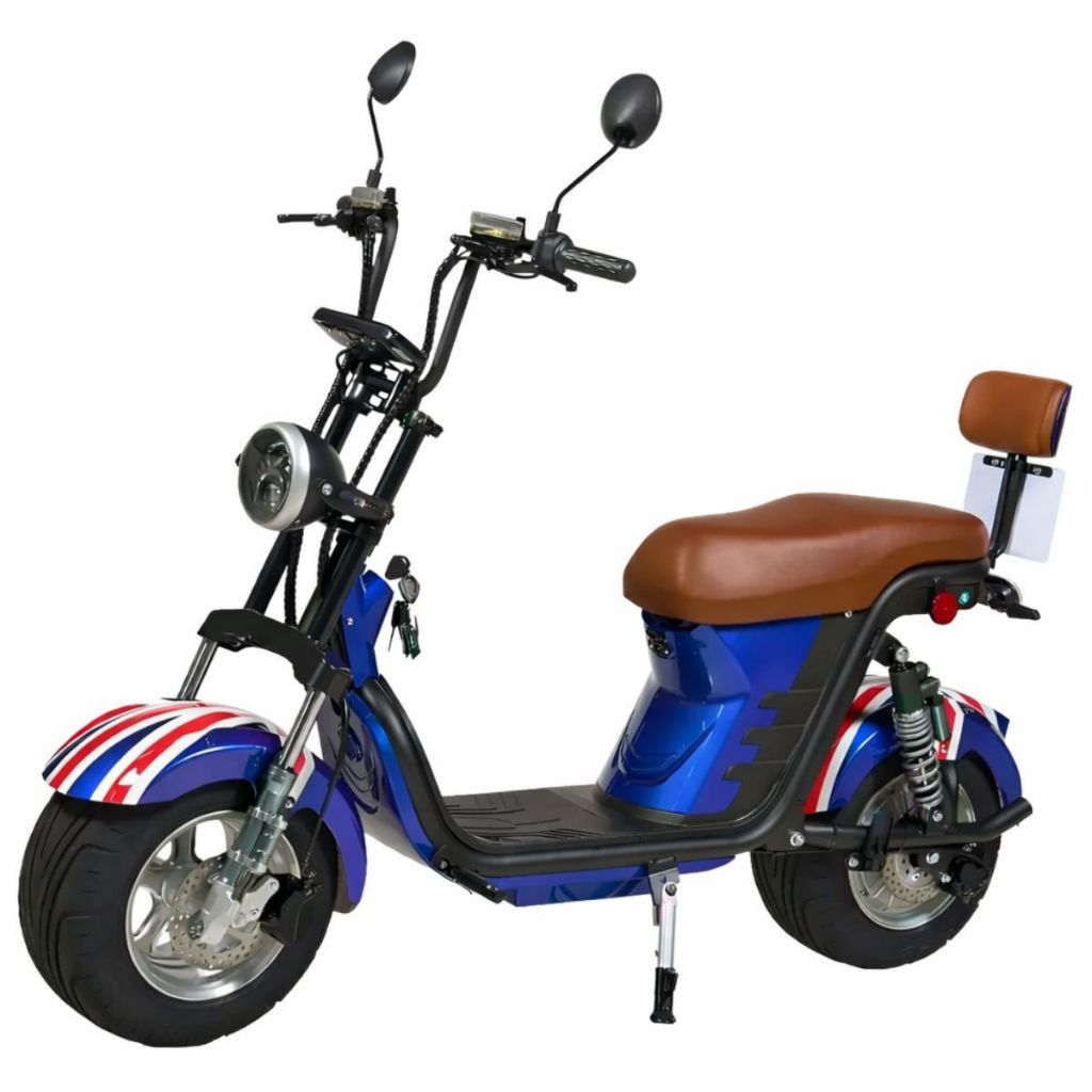 Scooter Bicicleta Bike Elétrica X13 1000W 32km/h Bateria 60v 20Ah Zurbe