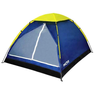 Barraca Iglu 3 Pessoas Mor Azul Camping com Mosquiteiro em Oferta na Shopee