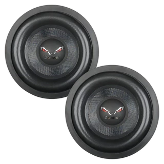 Par Alto Falante Subwoofer Bomber Bicho Papão 1200w 12 Pol 4+4 Ohms em Oferta na Shopee