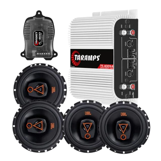 Kit 4 Alto Falantes Jbl 6 Pol 6trms80 + Módulo Ts400x4 + Módulo Tl500 em Oferta na Shopee