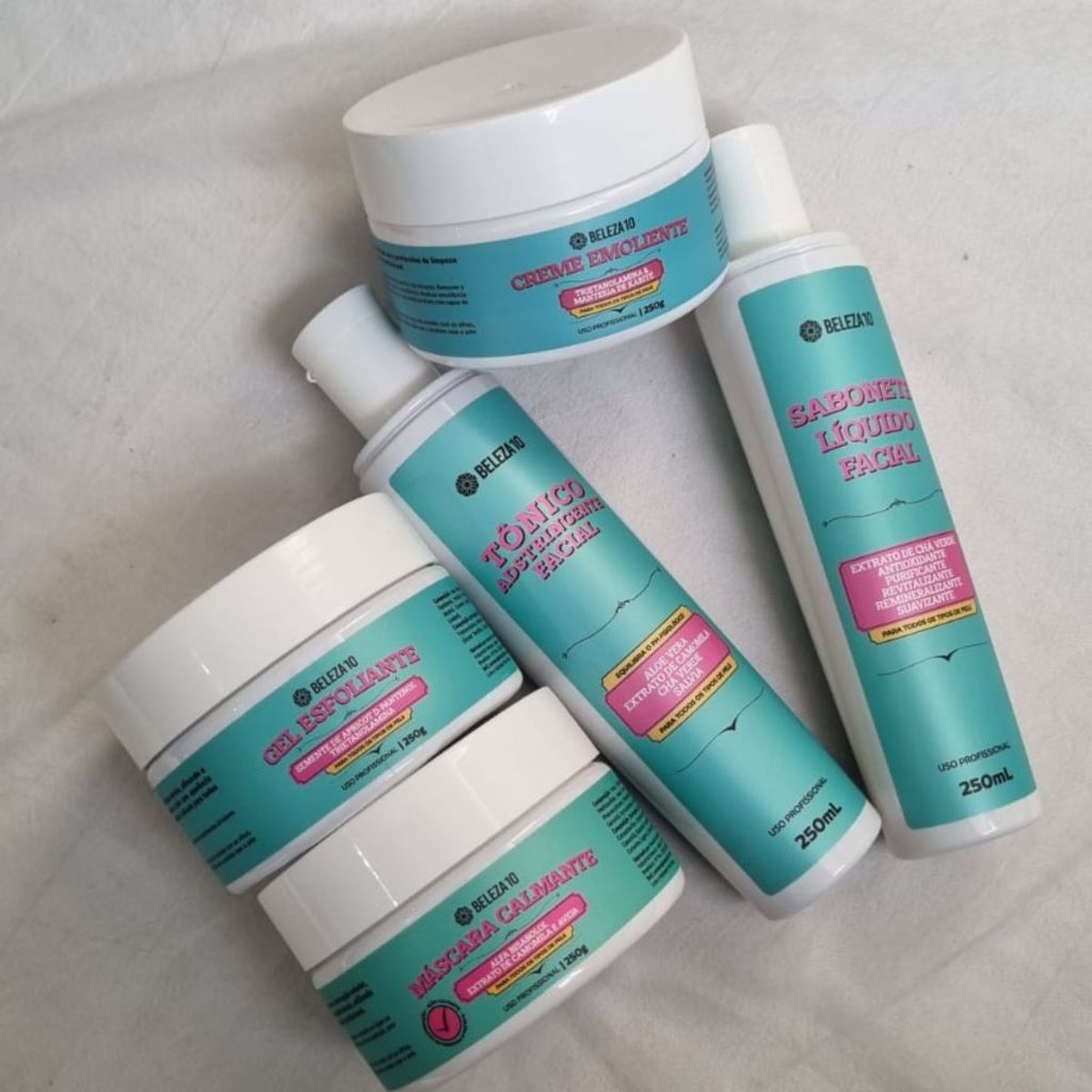 Kit Limpeza de Pele Beleza10 (5 Itens) | Shopee Brasil