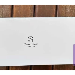 Caixa Branca Cacau Show - Pistache Dubai, Mil Folhas, Trufa La Creme Kids, Bombom brigadeiro, Bombom Pistache Oval. em Oferta na Shopee