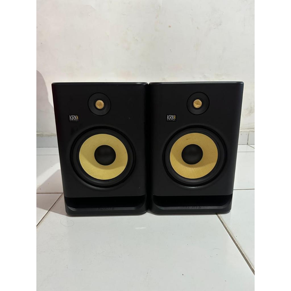 Par de Monitores Krk Rokit 8 Rp8 G5 Near Field Studio | Shopee Brasil