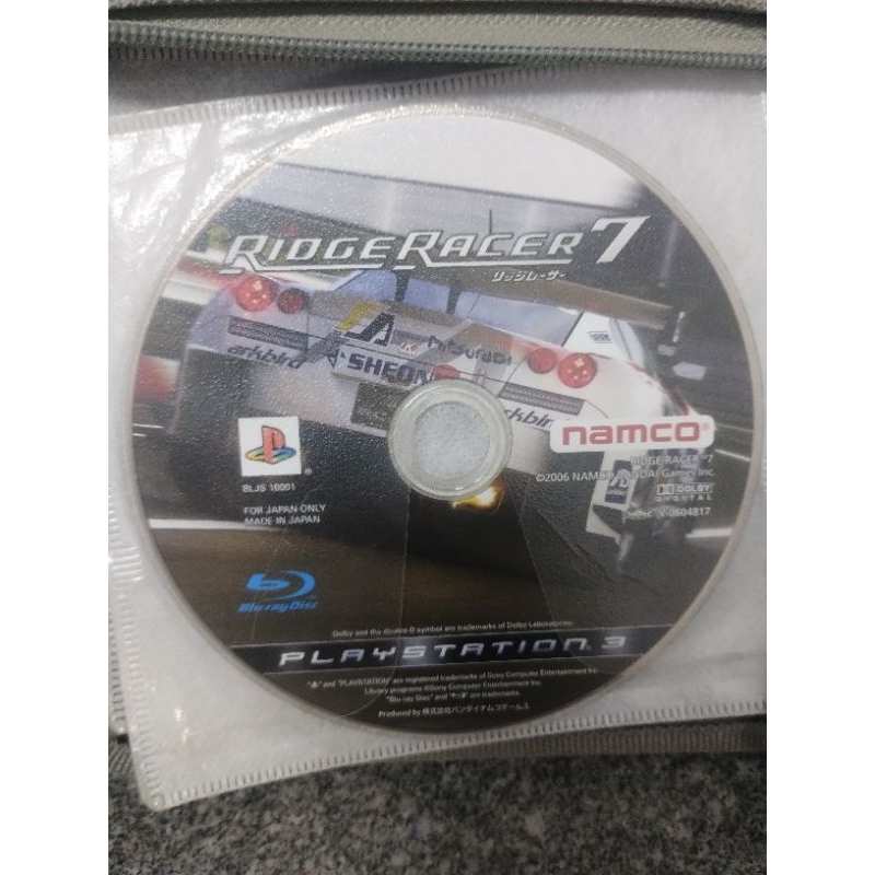 Ride racer 7 PS3(apenas o cd do jogo) | Shopee Brasil