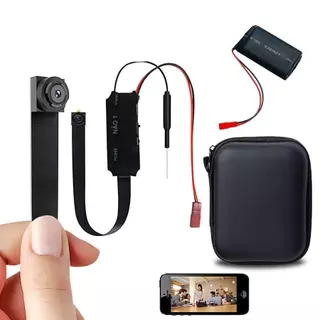 2k Mini Câmera Espião Diy Escondido App Hd  Gravação Usb 1 em Oferta na Shopee