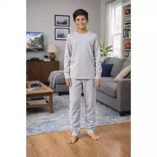 Pijama Masculino Liso Básico Sem Estampa Diversas Cores Malha 100% Algodão (Envio Imediato) Tamanho 2 ao 18 em Oferta na Shopee