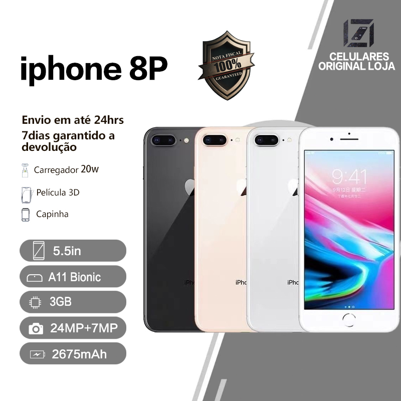 iPhone 8 Dourado em Oferta | Shopee 2026