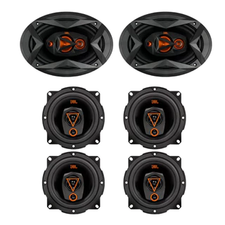 Kit 4 Alto Falantes Jbl 5 Triaxial 160wrms + Par 6x9 110wrms em Oferta na Shopee