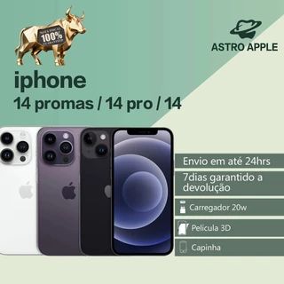 Celular Iphone 14/ 14 Pro/ 14 Pro Max 128gb/ 256gb 100% Original Com Garantia em Oferta na Shopee