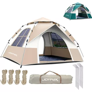 Barraca Camping Autoamatica Impermeavel 3-4 Pessoas 210 * 200 * 130cm, Praia Acampamento em Oferta na Shopee