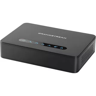 Grandstream GS-HT814 4 portas Ata com 4 portas Fxs e roteador Gigabit NAT e dispositivo Voip, preto em Oferta na Shopee