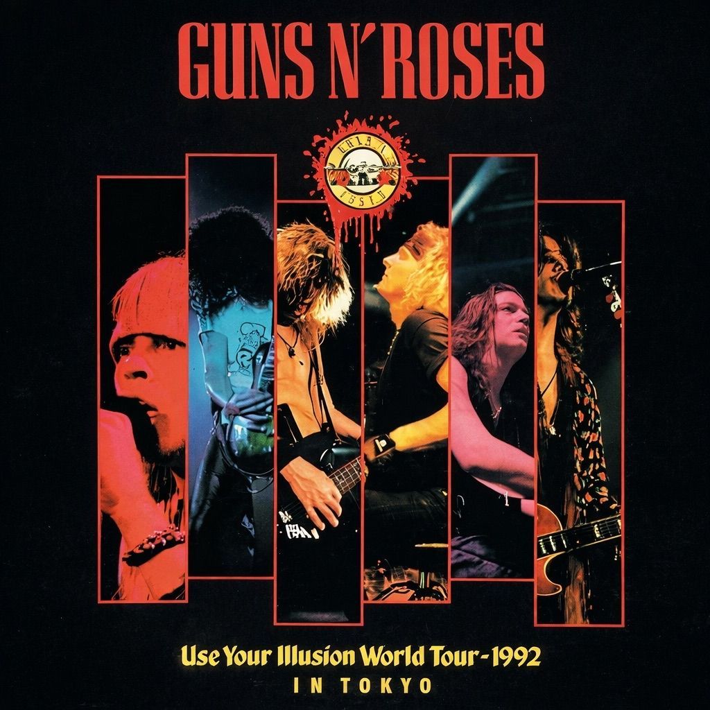 GUNS AND ROSES  1992来日パンフレット CD Guns N' Roses - World Tour 1992 IN TOKIO *FAN-MADE* | Shopee Brasil
