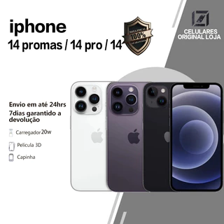 iPhone 14/14Pro/14Pro Max 100% Original  CelulaApple em Oferta na Shopee