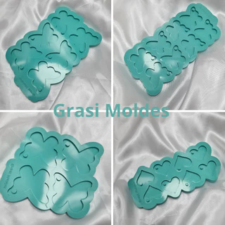 Molde Silicone Borboleta para Resina