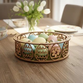 Lembrancinha Cesta, Cestinha, Ovo de Pascoa, Coelho Mdf Cru em Oferta na Shopee