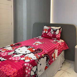 Jogo de Lençol Solteiro + Fronha | Estampado | Macio e Prático em Oferta na Shopee