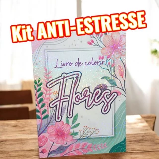 livros de colorir várias opções flores, paisagem, jardim encantado, fundo do mar, fadinhas, com 50 DESENHOS em Oferta na Shopee