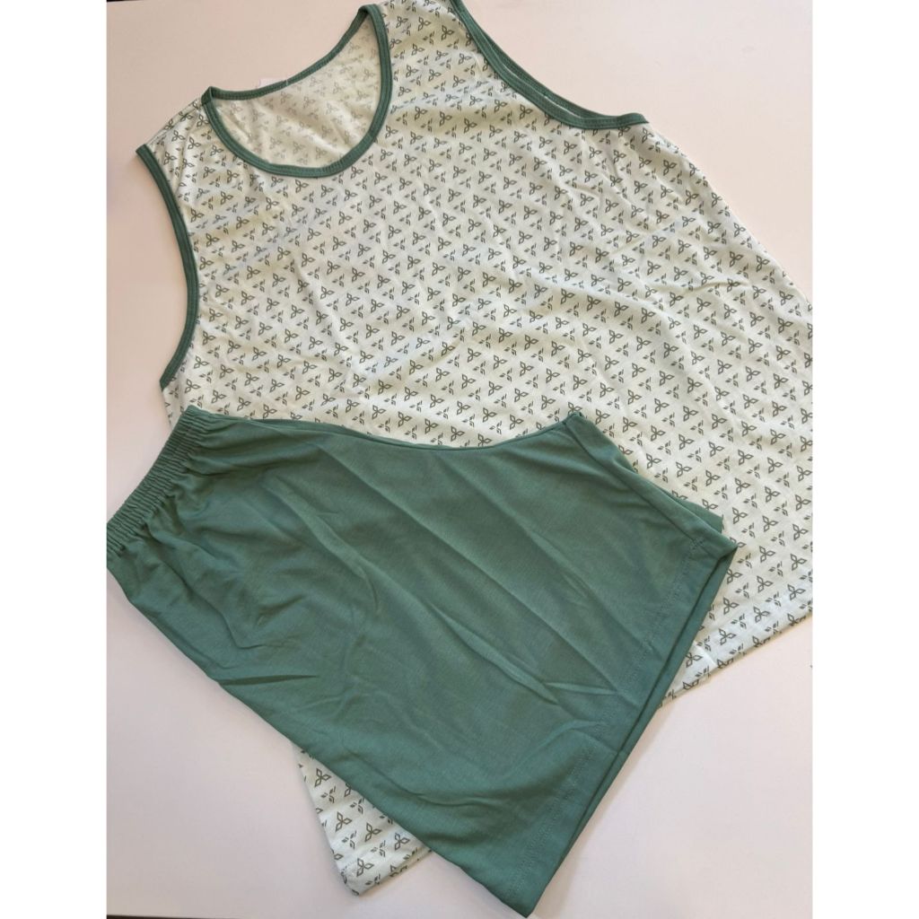 Pijama Masculino Regata Verão Adulto em Malha Pijama Masculino Regata Verão Adulto em Malha
