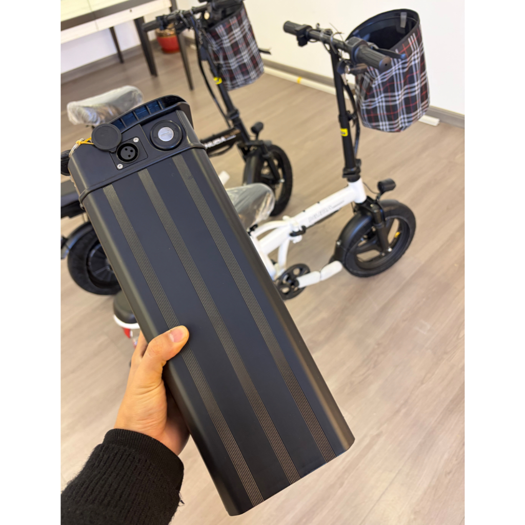Bateria para bicicletas dobráveis