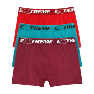 Kit 3 Cueca Boxer Masculina 100% Algodão Super Confortável