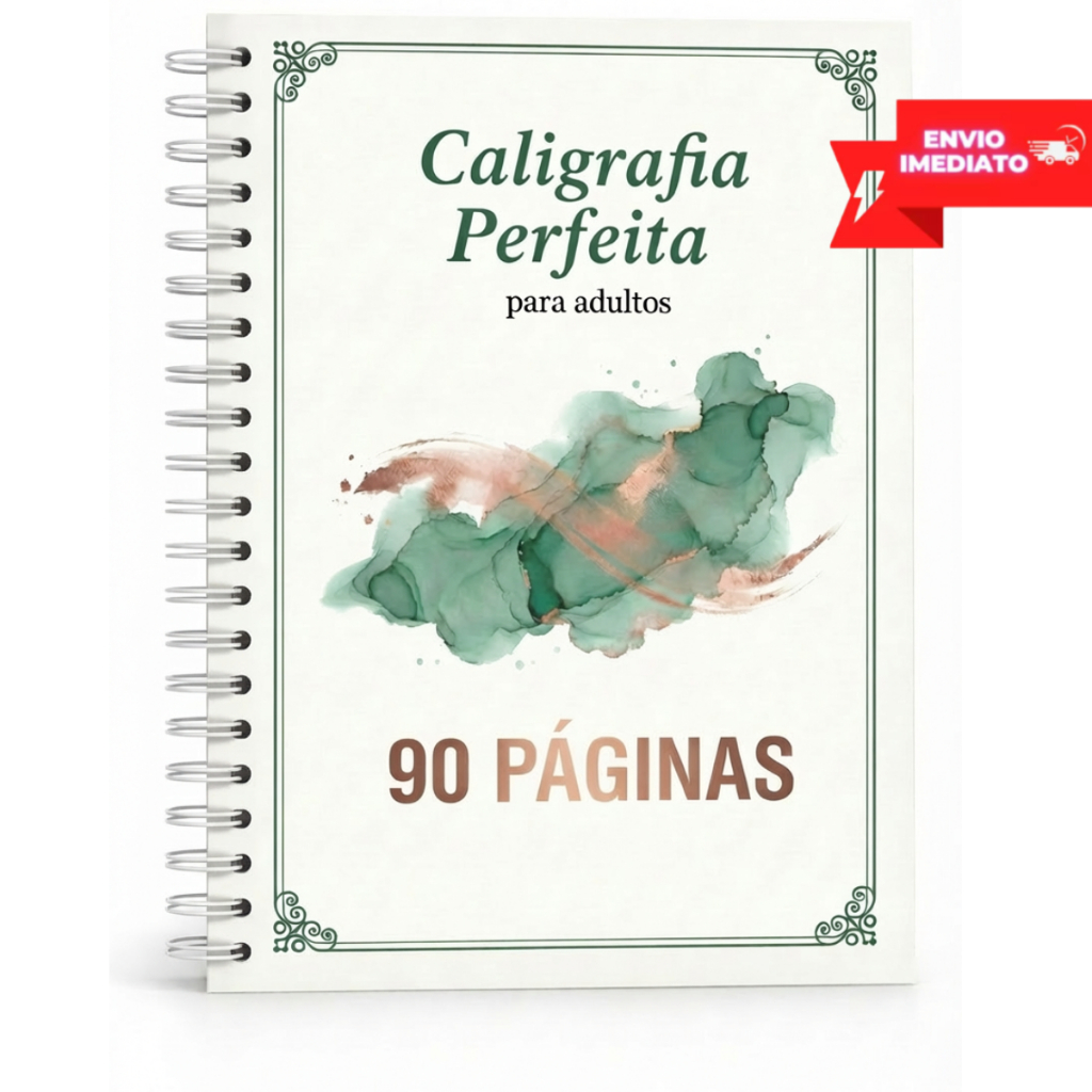 Caderno de caligrafia para adultos | Shopee Brasil