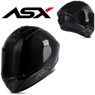 Capacete Moto ASX Fechado Draken Solid Preto Fosco ou Brilhante Unissex em Oferta na Shopee