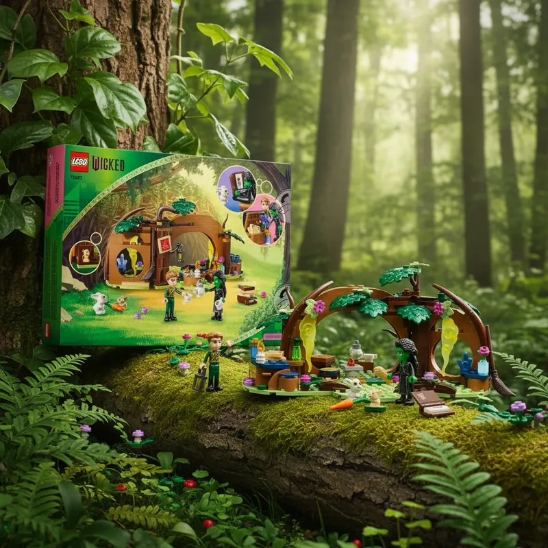 Lego Wicked Retiro da Elphaba 75687 | Shopee Brasil