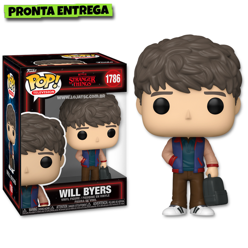 Funko Pop Stranger Things 5 - Will Byers 1786 | Shopee Brasil