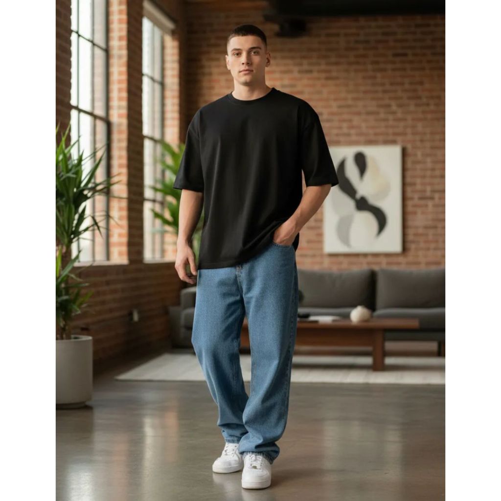 Camiseta Oversized Suedine Premium