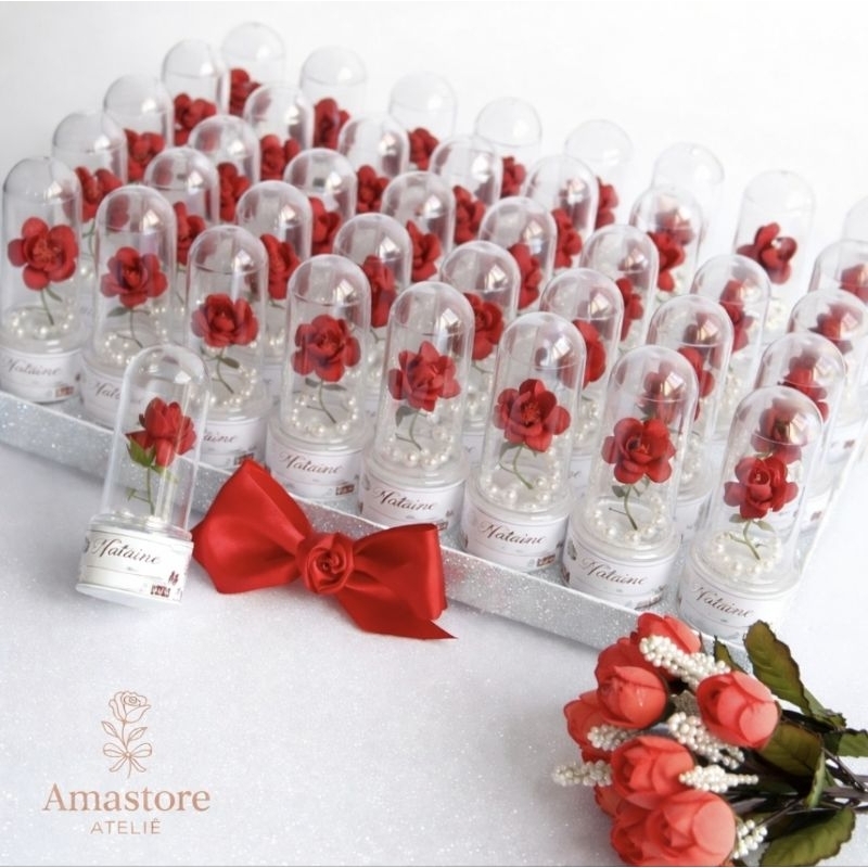 Kit 30 Lembranças Personalizadas - Escolha a cor -  Dia das Mães 🌹 em Oferta na Shopee