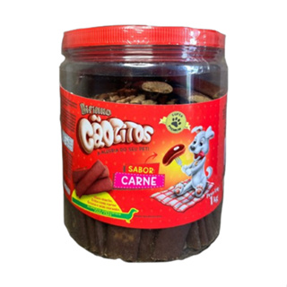 Petisco para Cães Bifinho Cãozitos Sabor Carne 1kilo em Oferta na Shopee