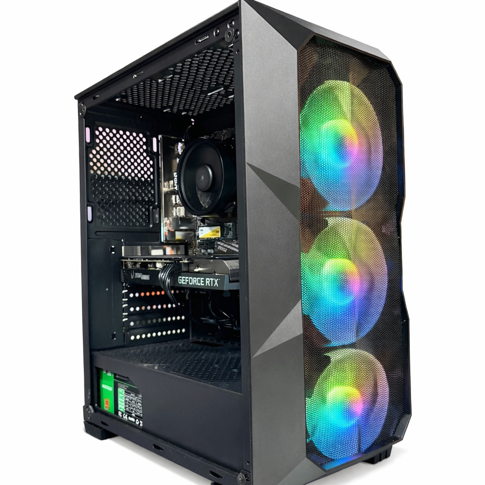PC GAMER TITAN AMD RYZEN 7 5700G/32GB RAM/NVME 1TB/NVIDIA RTX 3060