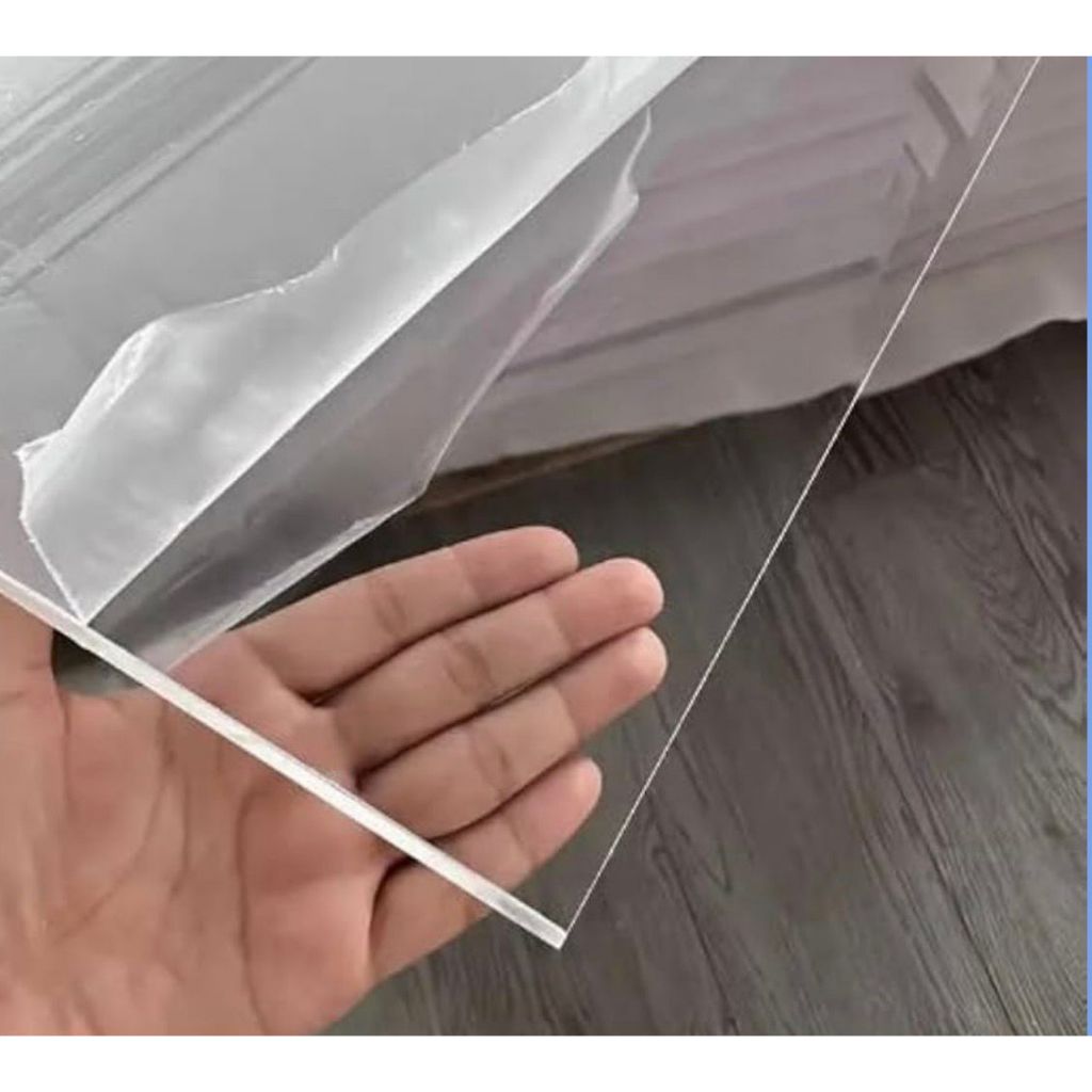 CHAPA DE POLIESTIRENO (PS CRISTAL) 2mm e 3mm (SIMILIAR A ACRILICO)