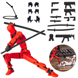 Boneco Dummy 13 Articulado Montagem 3D Presente Criativo Crianças Artistas Anatomia Stop