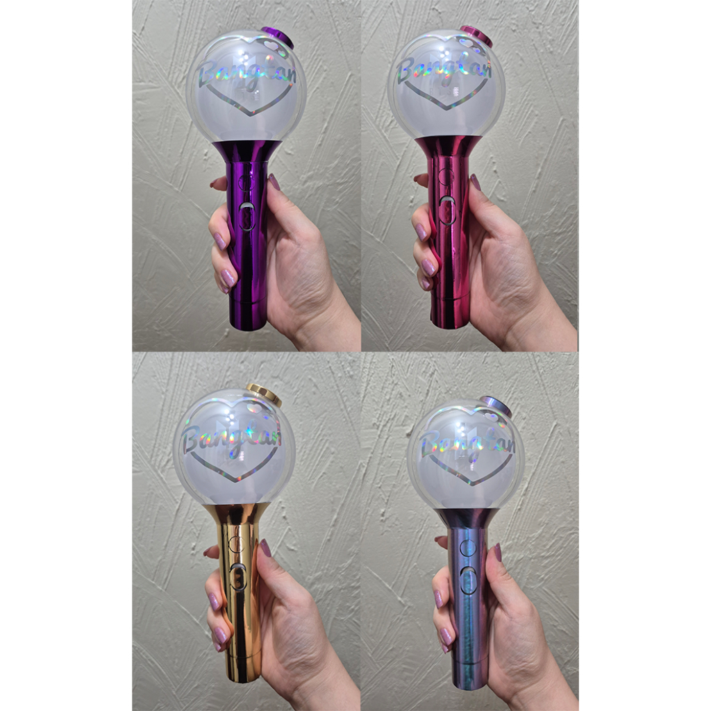 Adesivo para envelopar lightstick do BTS Skin para Army Bomb Compatível com v4 MOTS