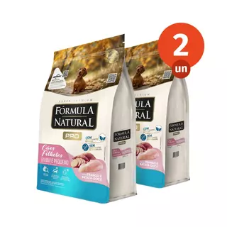 Kit 2 Ração Fórmula Natural Pro Cães Filhotes Porte Mini e Pequeno 2,5kg Adimax Total de 5kg em Oferta na Shopee