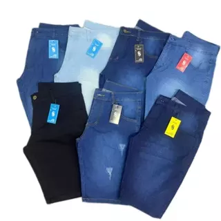 Kit 4 Bermuda Jeans Masculino Qualidade Lycra Desconto Envio Rapido Aproveite