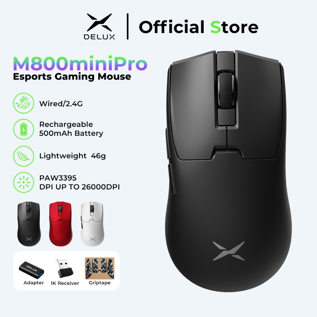 Mouse Delux M800 Pro em Oferta | Shopee 2026