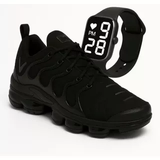 Tênis Masculino Casual Ultra Conforto Moderno Premium Leve Estiloso e Ideal para o Dia a Dia + Relogio