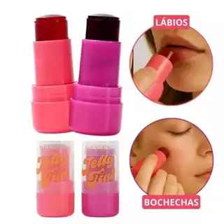 Jelly Tint 2 em 1 Lip Tint e Blush - Vivai em Oferta na Shopee