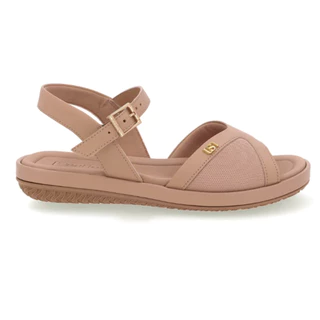 Sandália N35 Couro Nude Usaflex Feminina em Oferta na Shopee