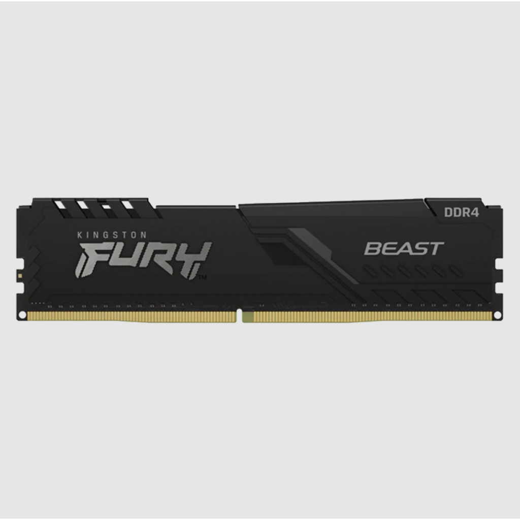 Memória Kingston Fury Beast, 16GB, 3600MHz, DDR4, Preto, KF436C18BB/16