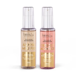 Kit Óleos Superpoderosos Alinhamento e Crescimento Forever Liss em Oferta na Shopee