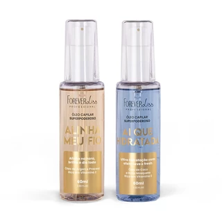 Kit Óleos Superpoderosos Alinhamento e Hidratação Forever Liss em Oferta na Shopee