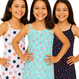 Kit 3 Camisolas INFANTIL JUVENIL Estampas Fofas Sortidas em Oferta na Shopee