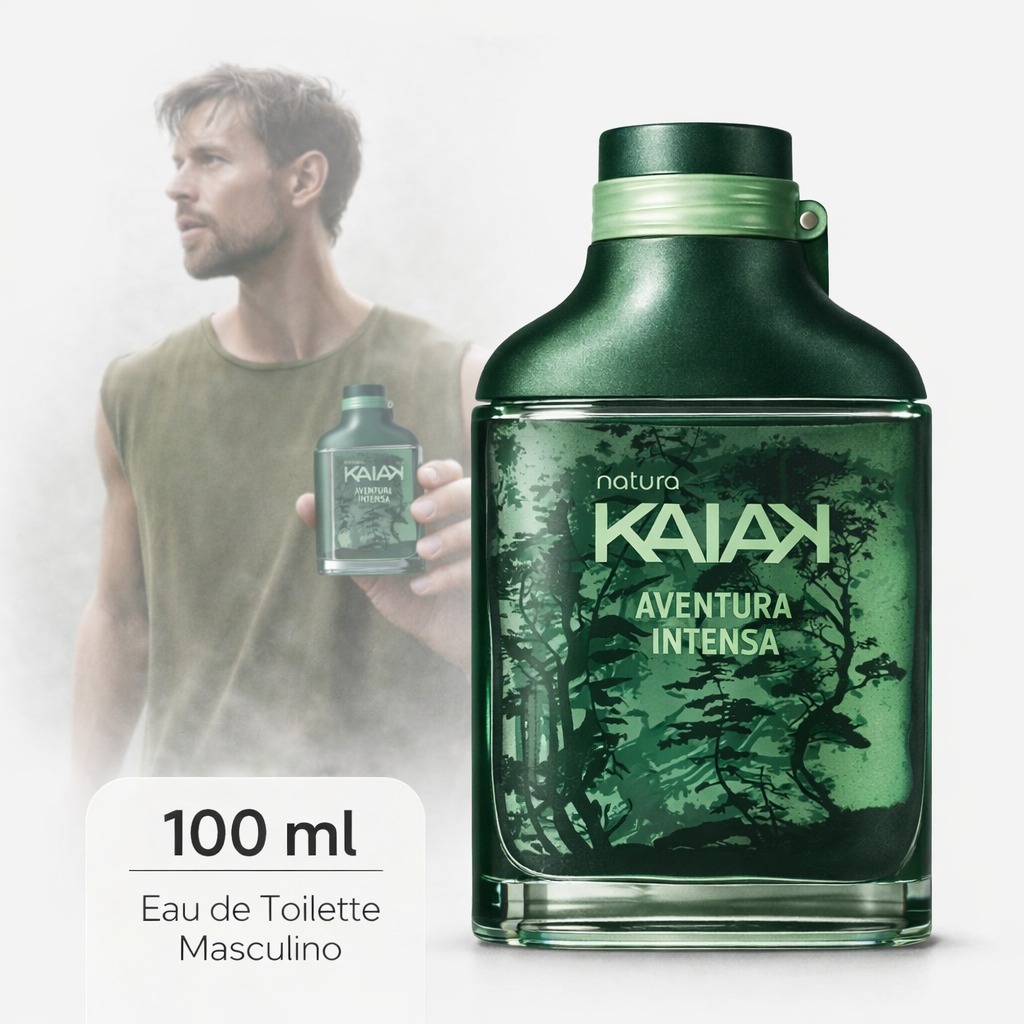Perfume Kaiak Aventura Intensa Natura Masculino 100ml I Original