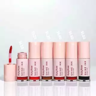 Gloss Tint Ruby Rose Shine INK Linha Rosa HBL6600 em Oferta na Shopee