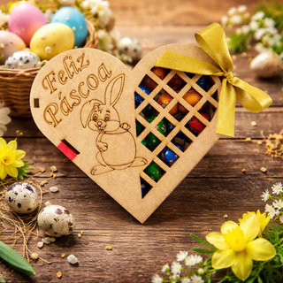 Kit Caixa de Decoração Páscoa Decorativa Presente Lembrancinhas em Oferta na Shopee